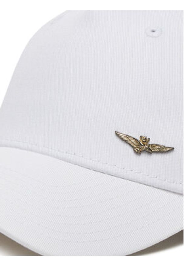 Aeronautica Militare Czapka z daszkiem 251HA1122CT2848 Biały. Kolor: biały. Materiał: bawełna, materiał