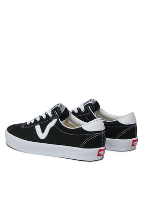 Vans Tenisówki Sport Low VN000CQRBZW1 Czarny. Kolor: czarny. Materiał: zamsz, skóra. Styl: sportowy