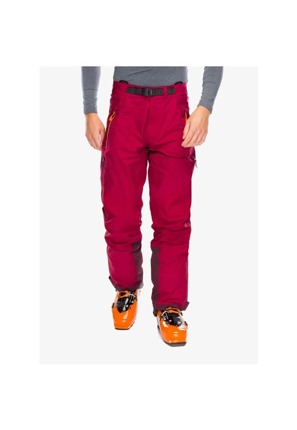 LA SPORTIVA - Spodnie z membraną męskie La Sportiva Alpine Guide GTX Pant. Kolor: czerwony