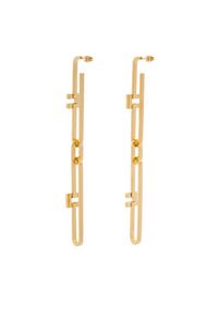 Elisabetta Franchi Kolczyki OR-12M-52E2-V260 Złoty. Materiał: metalowe. Kolor: złoty