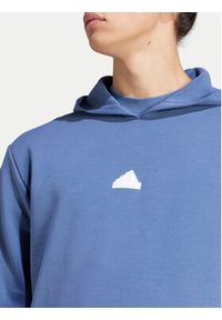 Adidas - adidas Bluza Future Icons 3-Stripes IR9224 Niebieski Regular Fit. Kolor: niebieski. Materiał: bawełna #5