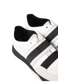 Geox Sneakersy "Suzzie D" | D94FRD08854 | Kobieta | Biały. Nosek buta: okrągły. Zapięcie: bez zapięcia. Kolor: biały. Materiał: tkanina, skóra. Wzór: aplikacja #3