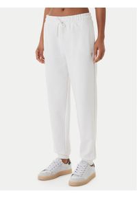 Guess Spodnie dresowe V6GB11 K3095 Biały Regular Fit. Kolor: biały. Materiał: syntetyk #1