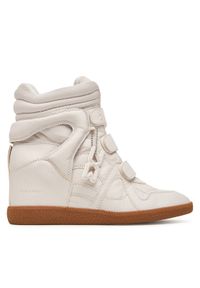 Nokwol Sneakersy Demmi Biały. Kolor: biały. Materiał: skóra