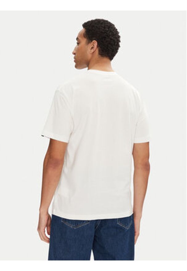 Vans T-Shirt Road Stop VN000M67 Écru Regular Fit. Materiał: bawełna