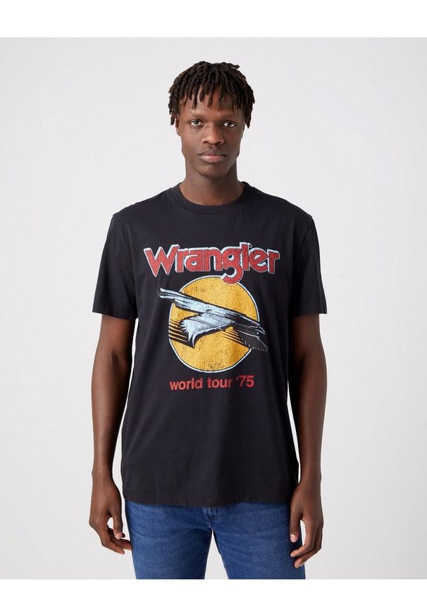 Wrangler - WRANGLER EAGLE TEE MĘSKI T-SHIRT KOSZULKA LOGO FADED W70REEXV6 112321260
