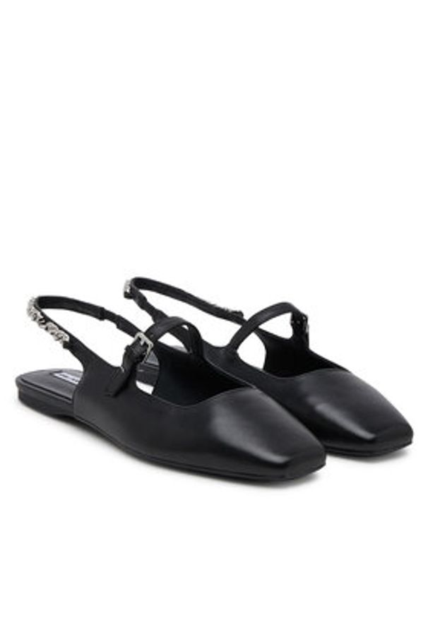 Karl Lagerfeld - KARL LAGERFELD Sandały KL40181 Czarny. Kolor: czarny. Materiał: skóra