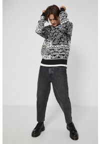 Jack & Jones Sweter męski kolor czarny. Okazja: na co dzień. Kolor: czarny. Długość rękawa: długi rękaw. Długość: długie. Styl: casual #5