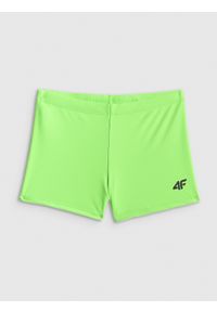4f - 4F Kąpielówki chłopięce - zielone 134/140 (8-10 lat). Kolor: zielony #1