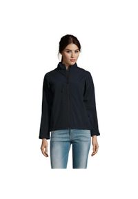 SOL'S - Kurtka Damska Roxy Soft Shell. Kolor: niebieski