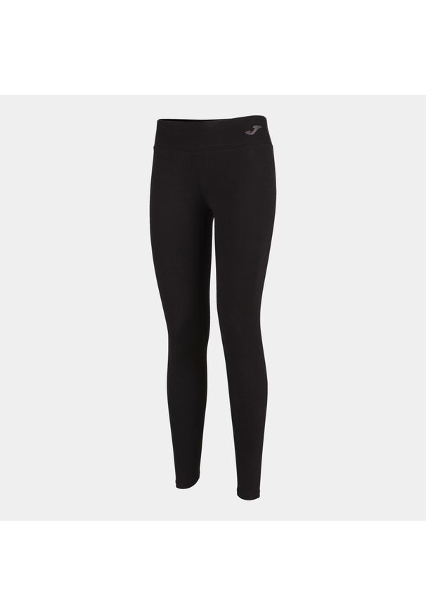 Legginsy damskie Joma Davos. Kolor: czarny. Materiał: poliamid, materiał. Długość: długie. Sport: bieganie