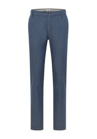 Mustang Chinosy Daytona 1017075 Niebieski Slim Fit. Kolor: niebieski. Materiał: bawełna #8