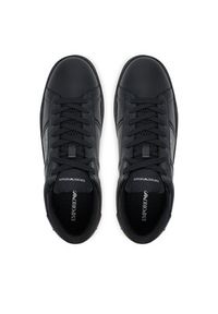 Emporio Armani Sneakersy EM003701 AF18017 MC005 Czarny. Kolor: czarny. Materiał: skóra #4