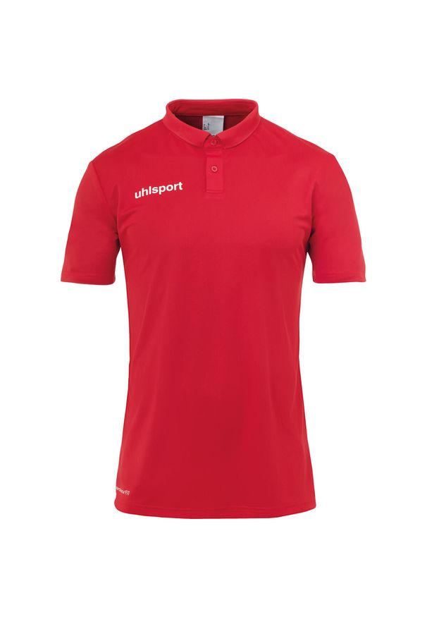 UHLSPORT - Polo Uhlsport Essential. Typ kołnierza: polo. Kolor: biały, czerwony, wielokolorowy, czarny. Materiał: poliester