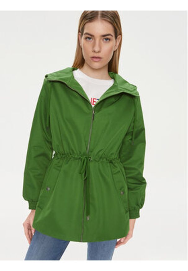 United Colors of Benetton - United Colors Of Benetton Kurtka przejściowa 27WZDN054 Zielony Regular Fit. Kolor: zielony. Materiał: syntetyk