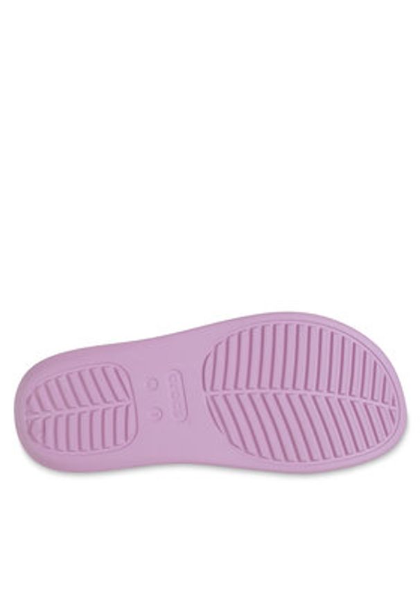 Crocs Japonki Getaway Platform Flip 209410 Różowy. Kolor: różowy. Obcas: na platformie