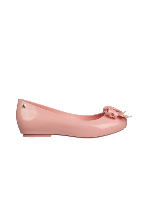 melissa - Baleriny Melissa Dora Hot Ad Pink 010455, Różowy, Guma - 41-42. Kolor: różowy. Materiał: tworzywo sztuczne. Sezon: lato. Obcas: na koturnie. Wysokość obcasa: średni
