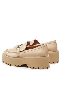 Liu Jo Loafersy Forty 01 SA4049 P0102 Beżowy. Kolor: beżowy. Materiał: skóra