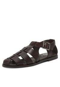 Beverly Hills Polo Club Sandały WI32-SL-64702-01 Brązowy. Kolor: brązowy. Materiał: skóra #6