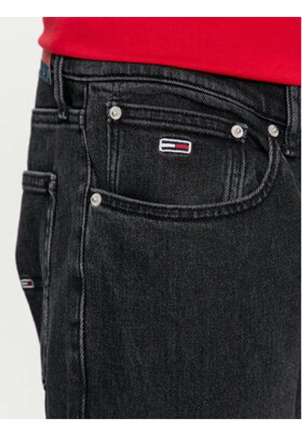 Tommy Jeans Jeansy Ryan DM0DM18221 Czarny Straight Fit. Kolor: czarny