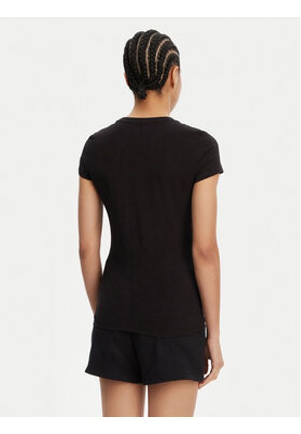 Armani Exchange T-Shirt XW000511 AF11929 UC001 Czarny Slim Fit. Kolor: czarny. Materiał: bawełna