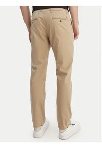 TOMMY HILFIGER - Tommy Hilfiger Chinosy Denton MW0MW41923 Beżowy Regular Fit. Kolor: beżowy. Materiał: bawełna #5