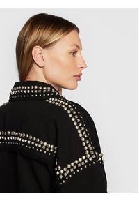 Pinko Kurtka jeansowa Canto 1J1101 A0A3 Czarny Regular Fit. Kolor: czarny. Materiał: bawełna #5