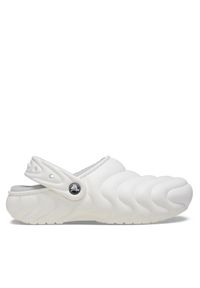 Crocs Klapki Classic Lined Overpuff Clog 210059 Biały. Kolor: biały #1