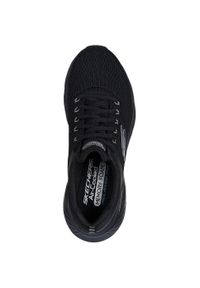 skechers - Adidasy Skechers Edgeride - Contentio, Mężczyźni. Kolor: czarny. Materiał: materiał. Sport: fitness