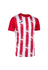 Jersey Joma Inter III. Kolor: wielokolorowy, biały, czerwony. Materiał: poliester. Sport: piłka nożna