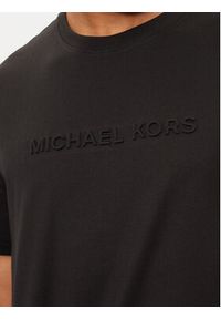 Michael Kors T-Shirt CF4529H1V2 Czarny Regular Fit. Kolor: czarny. Materiał: bawełna #4