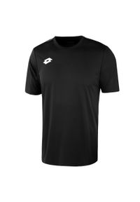 Koszulka piłkarska dla dorosłych LOTTO DELTA PL. Kolor: czarny. Sport: piłka nożna #1