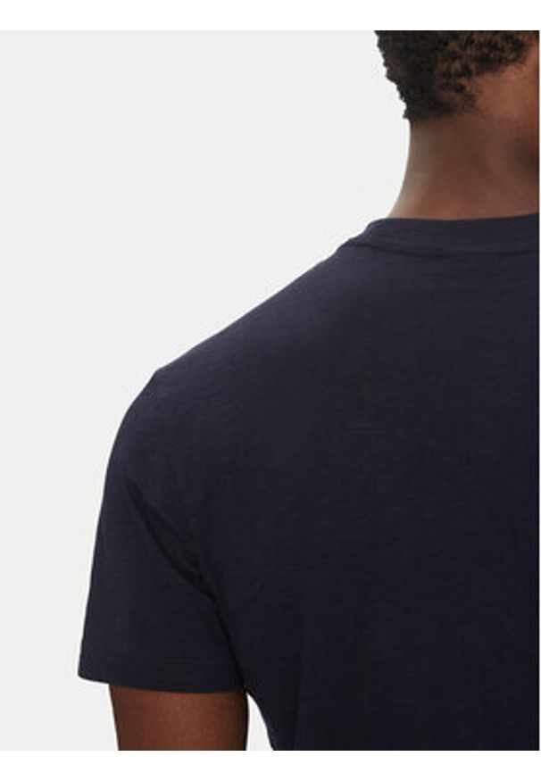 Napapijri T-Shirt S-Arbia NP0A4IE3 Granatowy Regular Fit. Kolor: niebieski. Materiał: bawełna