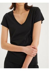 InWear T-Shirt Rena 30100789 Czarny Tight Fit. Kolor: czarny. Materiał: bawełna #4