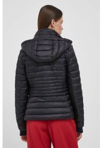 Geox kurtka puchowa damska kolor czarny przejściowa W3525B T2449 F9000. Kolor: czarny. Materiał: puch #4