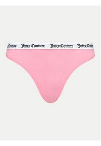 Juicy Couture Komplet 3 par stringów Diana JCLTH224571 Kolorowy. Materiał: bawełna. Wzór: kolorowy #9