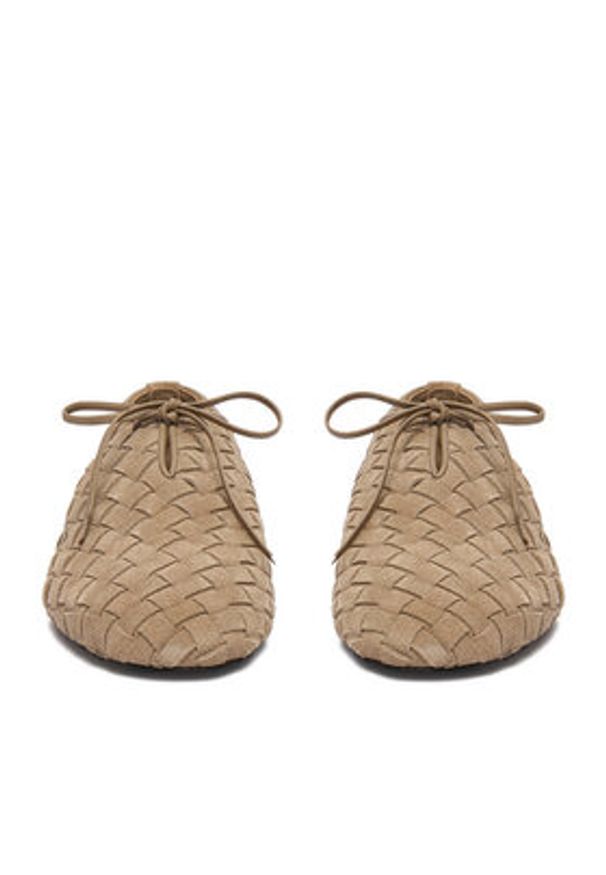 Gino Rossi - GINO ROSSI Półbuty EO-26SS02 Brązowy. Kolor: brązowy. Materiał: zamsz, skóra