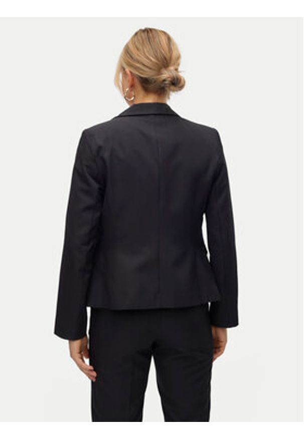 Vero Moda Marynarka Fenya 10313829 Czarny Slim Fit. Kolor: czarny. Materiał: syntetyk