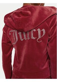 Juicy Couture Bluza Madison JCWA122001 Czerwony Slim Fit. Kolor: czerwony. Materiał: syntetyk #4