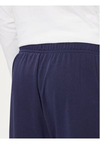 Under Armour Spodnie dresowe Ua Rival Terry Jogger 1380843-410 Granatowy Fitted Fit. Kolor: niebieski. Materiał: bawełna