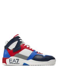 EA7 Emporio Armani Sneakersy X8Z039 XK331 T600 Granatowy. Kolor: niebieski