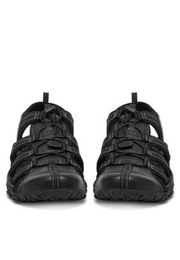 Lasocki Sandały RIKO-01 MB Czarny. Kolor: czarny. Materiał: skóra