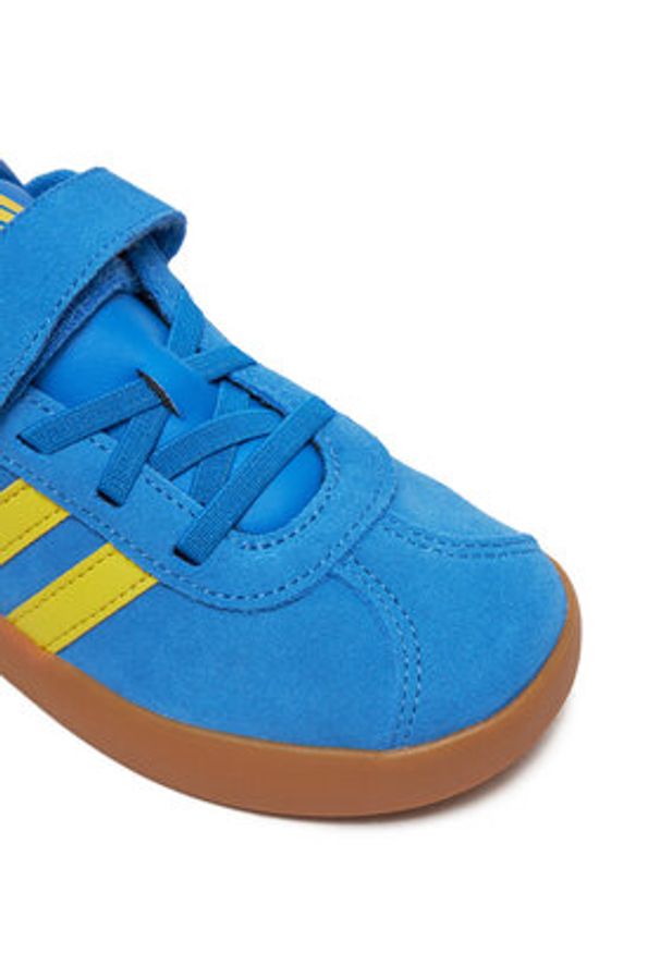 Adidas - adidas Sneakersy VL Court 3.0 JH6313 Niebieski. Kolor: niebieski. Materiał: skóra, zamsz