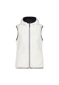 Bezrękawnik damski turystyczne CMP 33P2316. Kolor: biały. Długość rękawa: bez rękawów. Sport: turystyka piesza #1