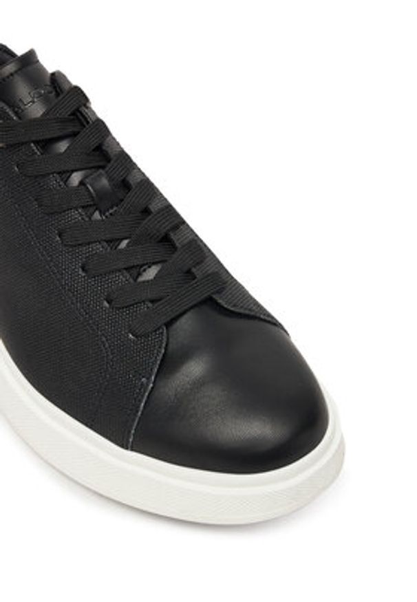 Aldo Sneakersy Magnus 13711690 Czarny. Kolor: czarny. Materiał: skóra