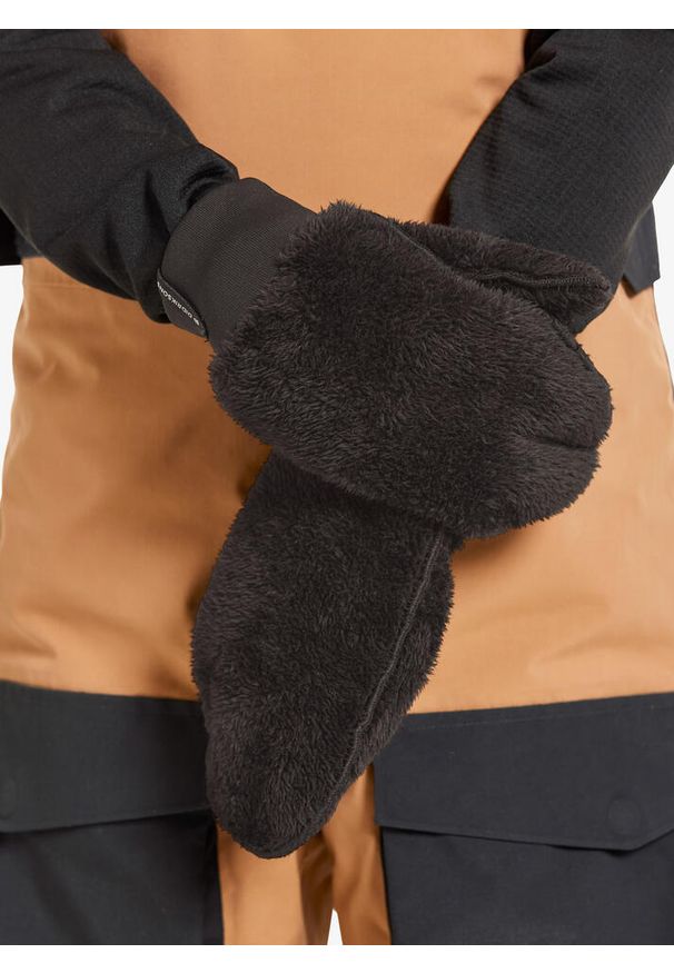 Rękawiczki dziecięce Didriksons Mejram Mittens. Kolor: czarny