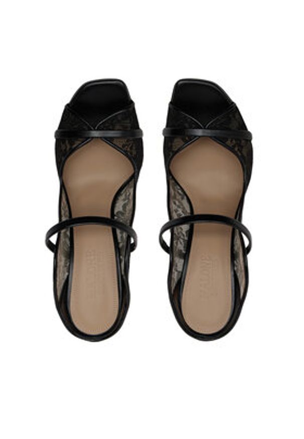 MALONE SOULIERS Klapki Noah 90-16 Czarny. Kolor: czarny. Materiał: materiał