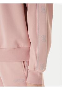 Guess Bluza V6RQ96 KCX22 Różowy Regular Fit. Kolor: różowy. Materiał: syntetyk #2