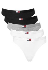 TOMMY HILFIGER - Tommy Hilfiger Komplet stringów UW0UW05642 Kolorowy. Materiał: bawełna. Wzór: kolorowy #8