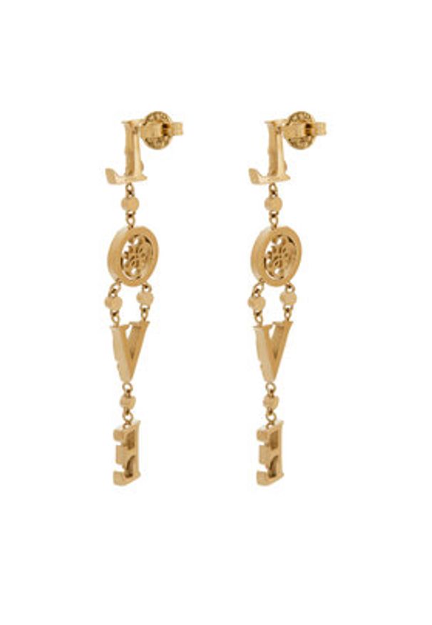 Guess Kolczyki JUBE05 030JW Złoty. Materiał: metalowe. Kolor: złoty